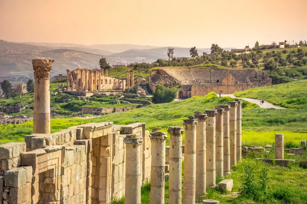 Jerash Jordan ancient city
