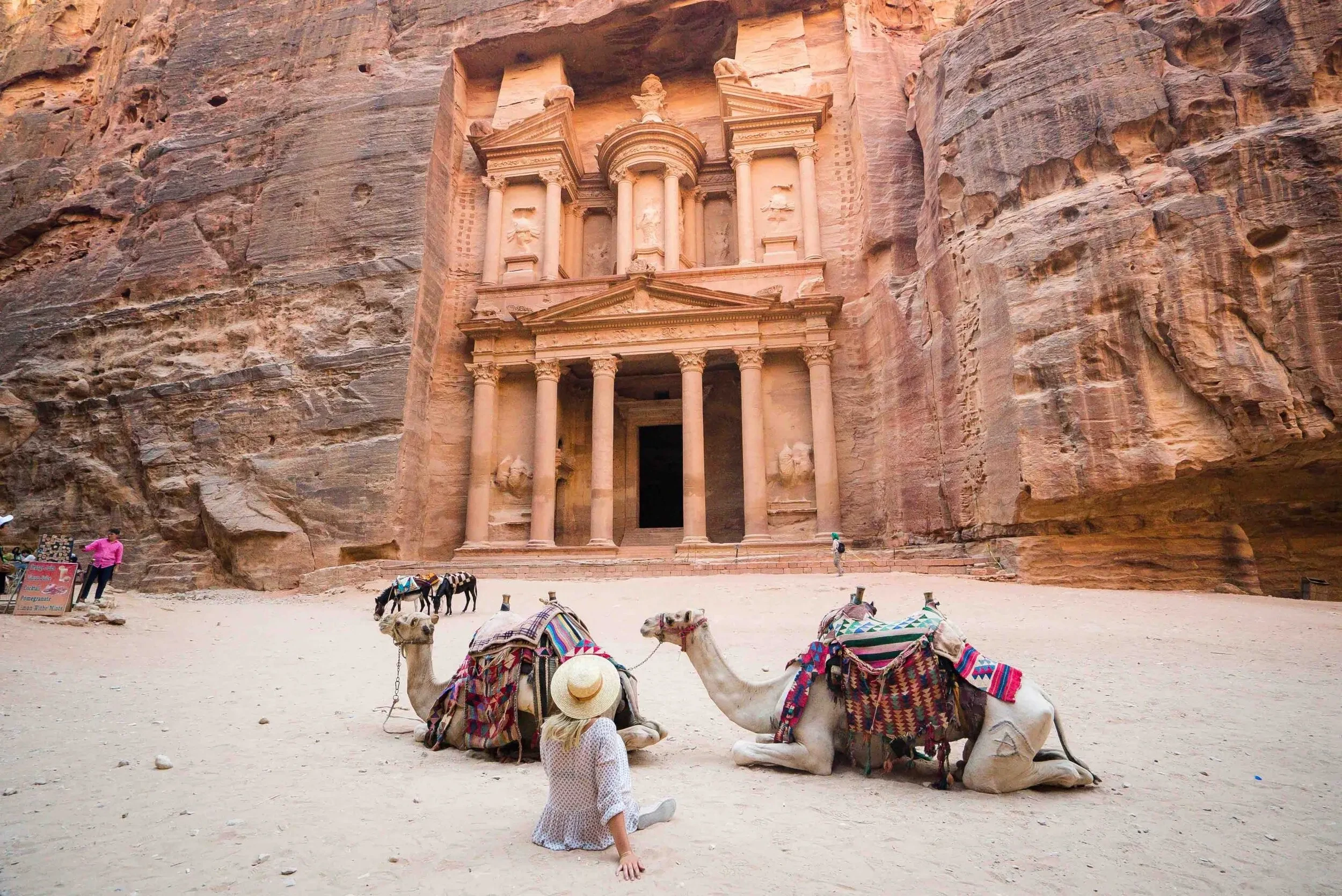 city of Petra in Jordan
